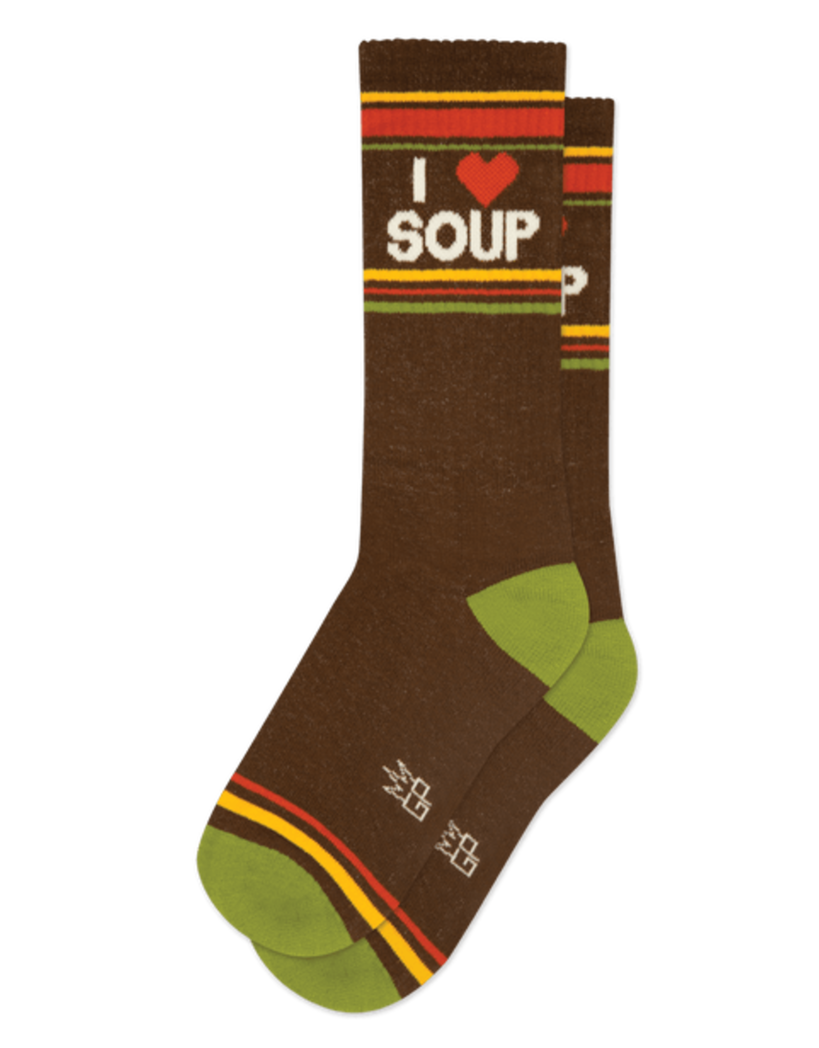 Gumball Poodle Socks - Athletic: I Heart Soup