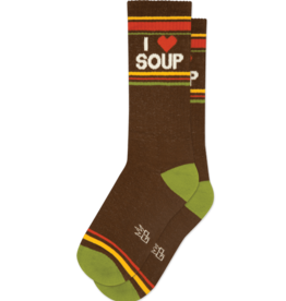 Gumball Poodle Socks - Athletic: I Heart Soup