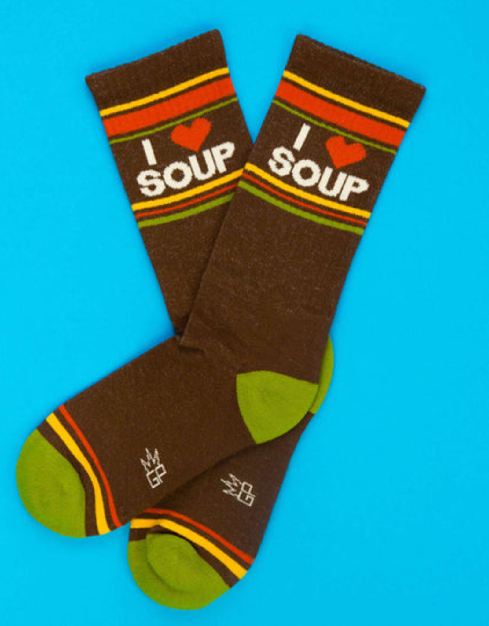 Gumball Poodle Socks - Athletic: I Heart Soup