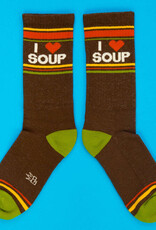 Gumball Poodle Socks - Athletic: I Heart Soup