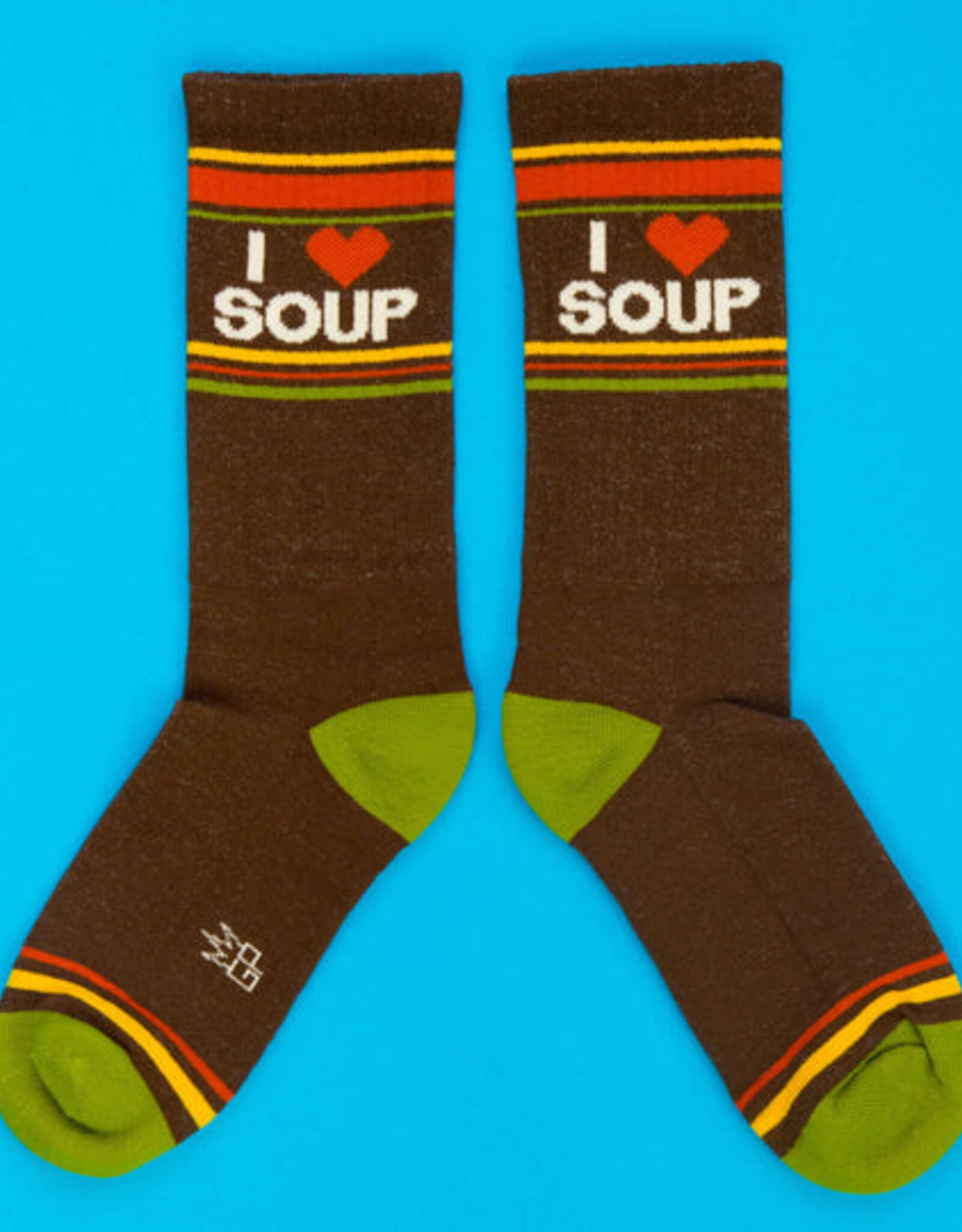 Gumball Poodle Socks - Athletic: I Heart Soup