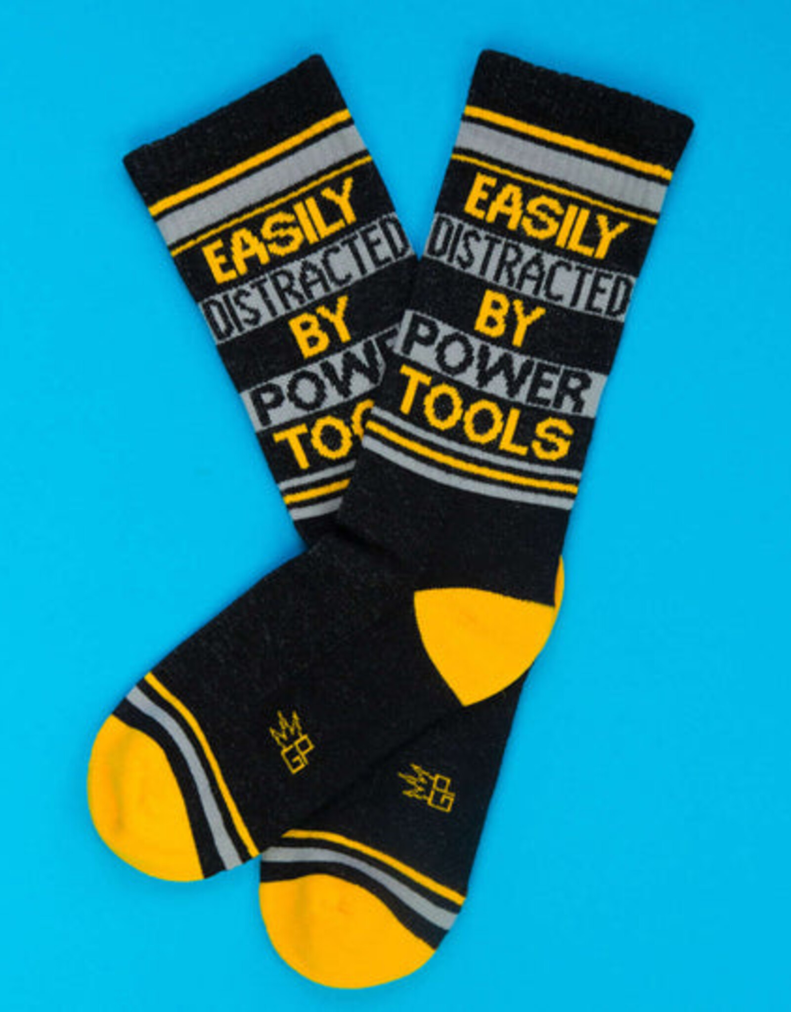 Gumball Poodle Socks - Athletic: Easily distracted by Power Tools
