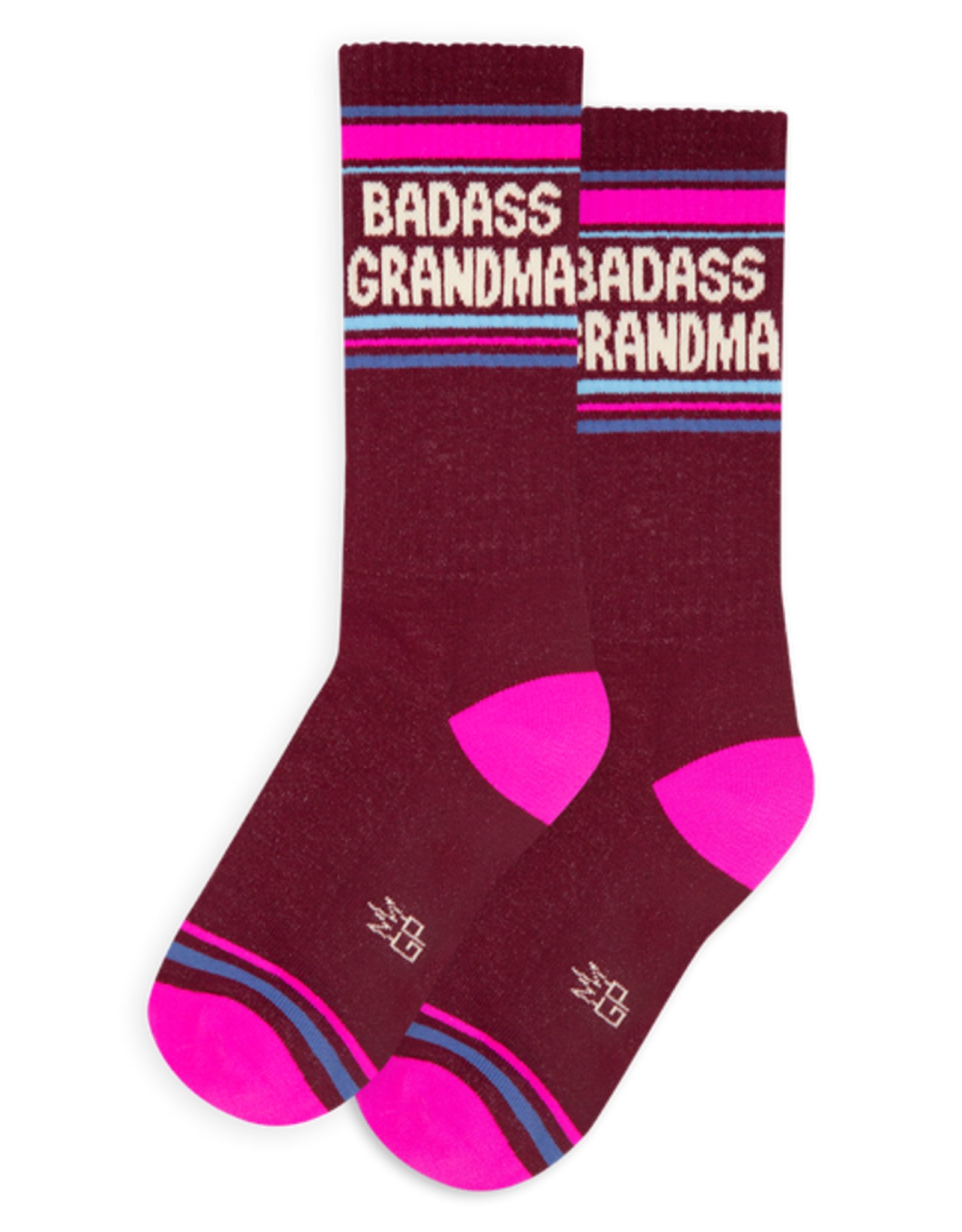 Gumball Poodle Socks - Athletic: Badass Grandma