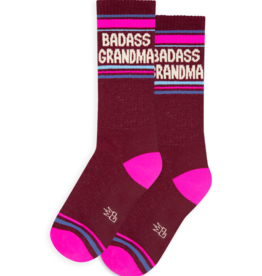 Gumball Poodle Socks - Athletic: Badass Grandma
