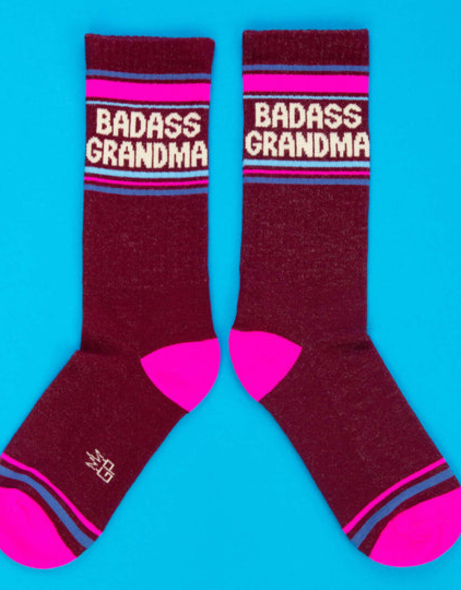 Gumball Poodle Socks - Athletic: Badass Grandma