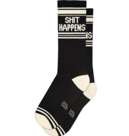 Gumball Poodle Socks - Athletic: Shit Happens
