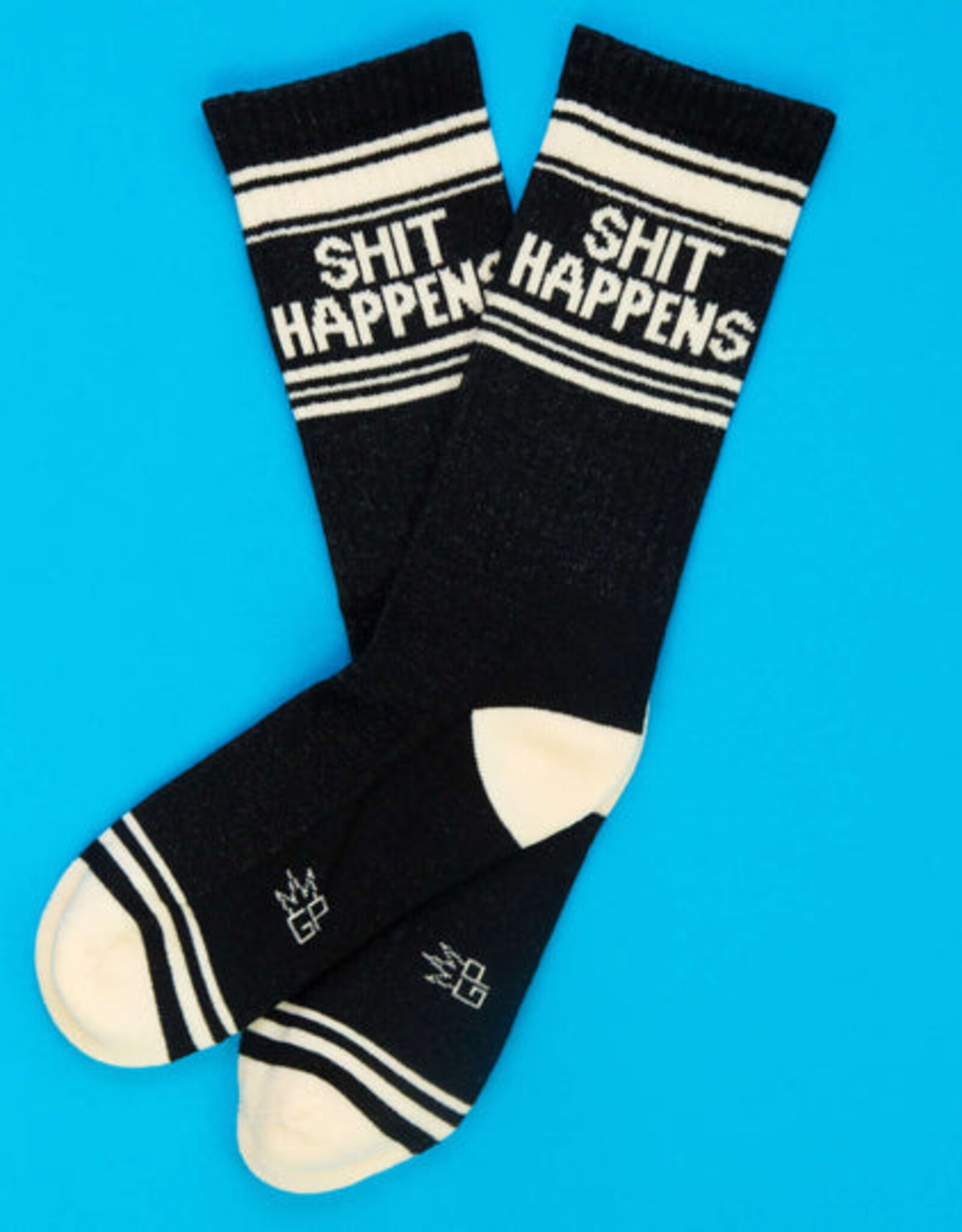 Gumball Poodle Socks - Athletic: Shit Happens