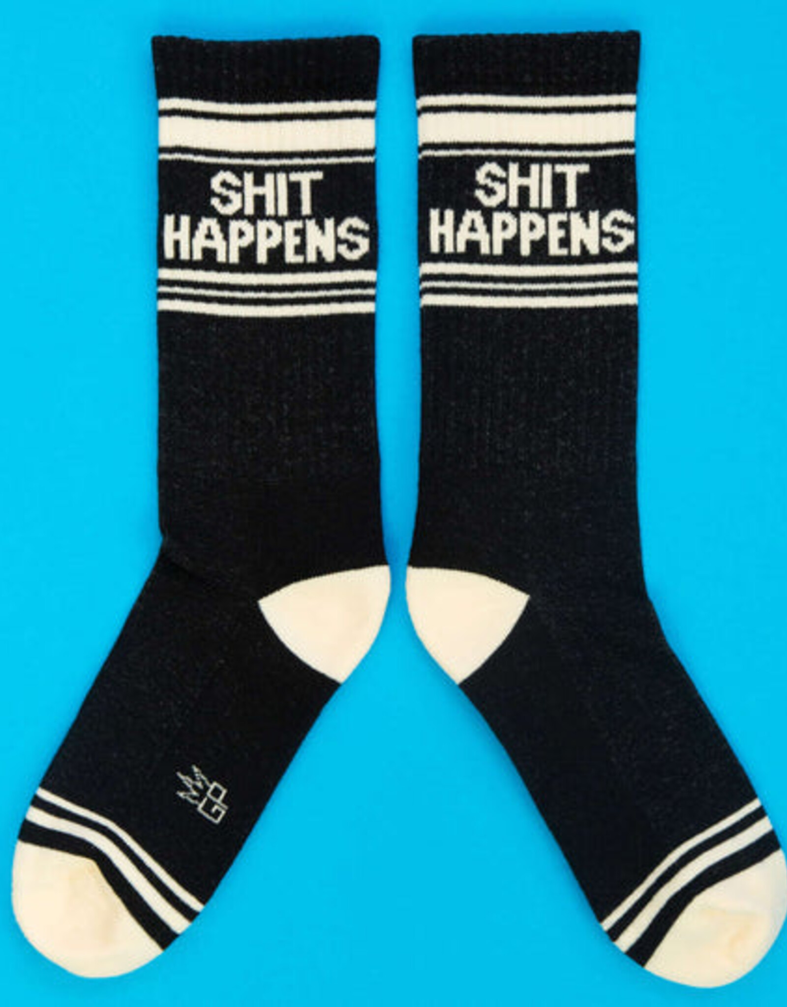 Gumball Poodle Socks - Athletic: Shit Happens