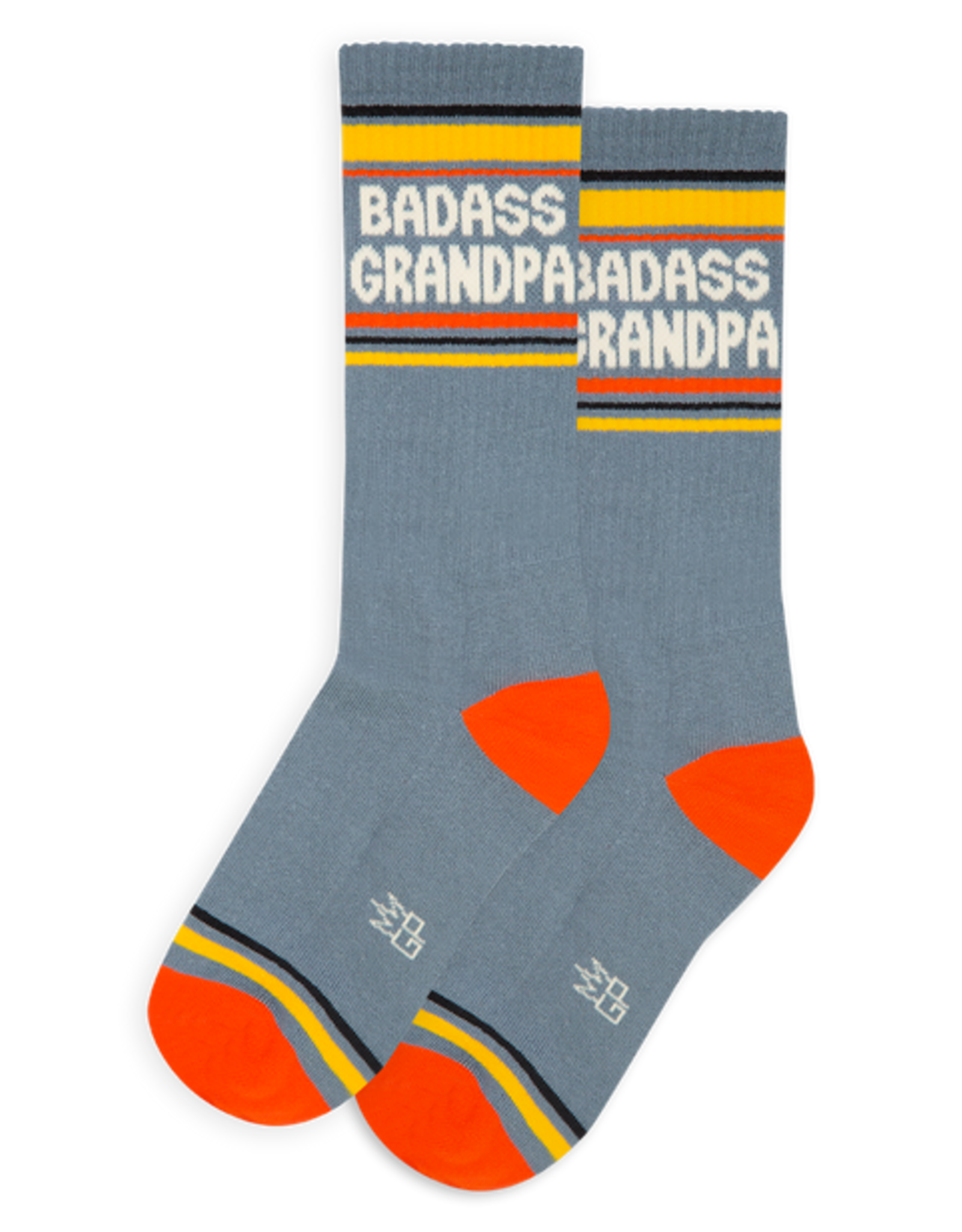 Gumball Poodle Socks - Athletic: Badass Grandpa