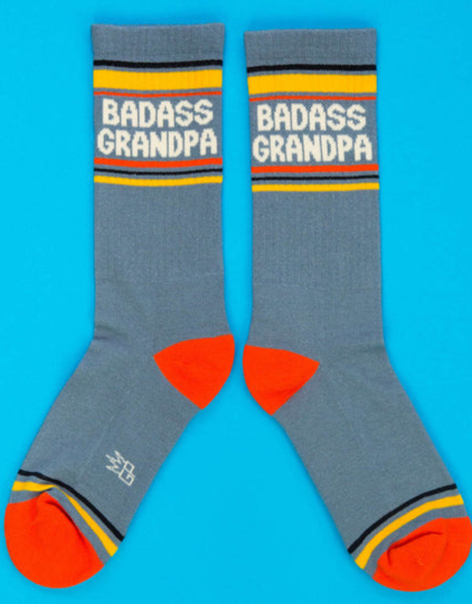 Gumball Poodle Socks - Athletic: Badass Grandpa