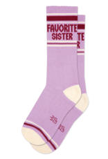 Gumball Poodle Socks - Athletic: Favorite Sister Gumball Poodle Socks - Athletic: Favorite Sister