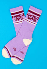 Gumball Poodle Socks - Athletic: Favorite Sister Gumball Poodle Socks - Athletic: Favorite Sister