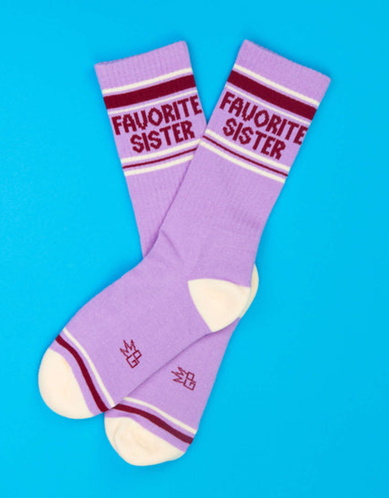 Gumball Poodle Socks - Athletic: Favorite Sister