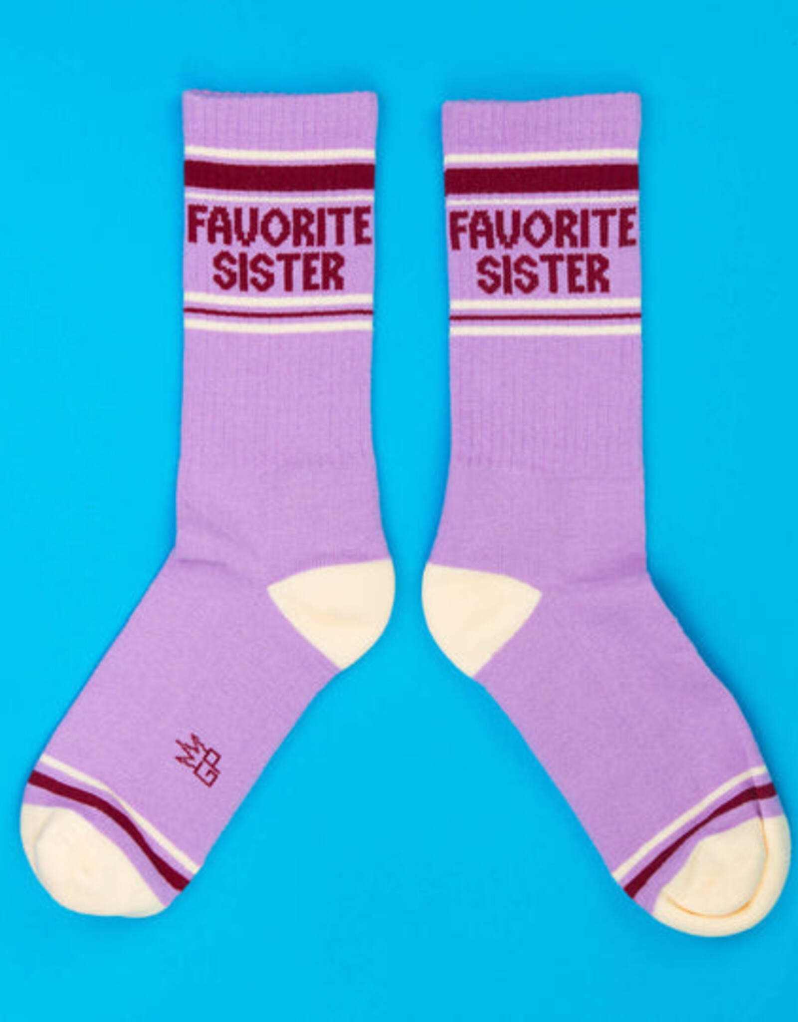 Gumball Poodle Socks - Athletic: Favorite Sister