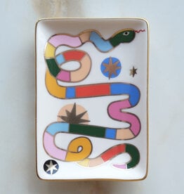 Idlewild Co. Trinket Dish - Rainbow Snake