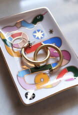 Idlewild Co. Trinket Dish - Rainbow Snake