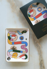 Idlewild Co. Trinket Dish - Rainbow Snake