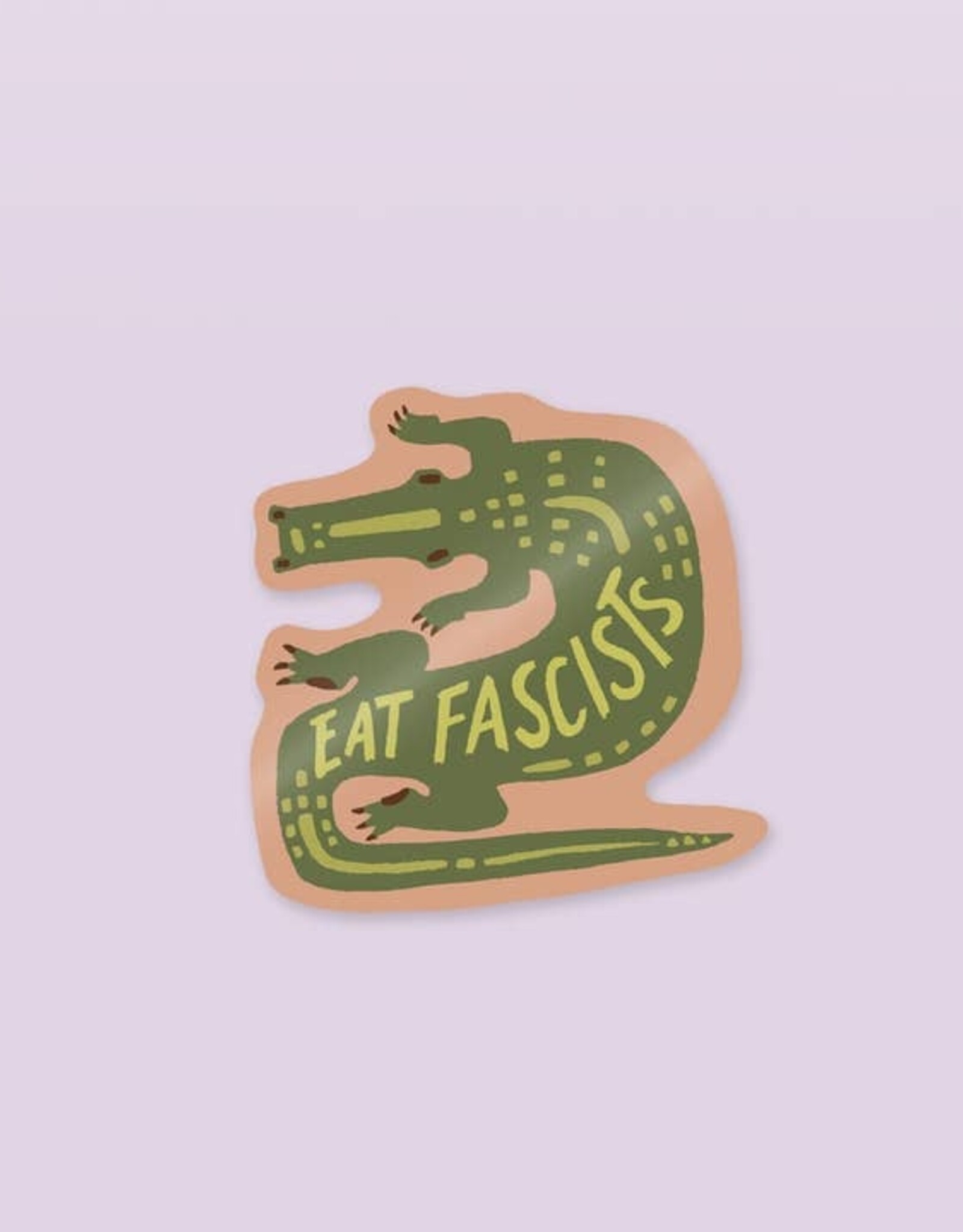 Idlewild Co. Sticker - Eat Fascists Gator