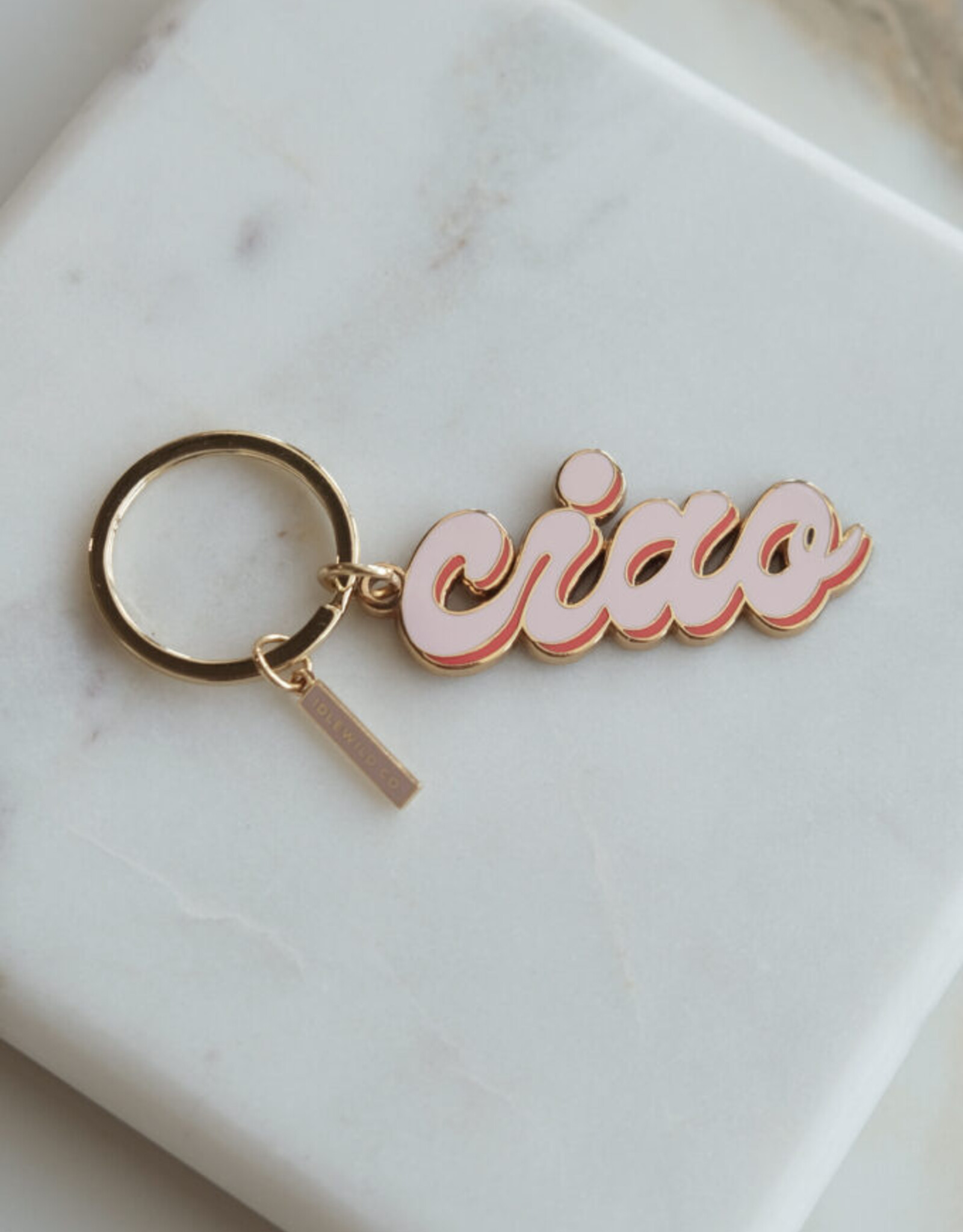 Idlewild Co. Keychain - Enamel: Ciao!