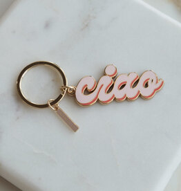 Idlewild Co. Keychain - Enamel: Ciao!