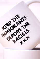 Meriwether Mug: Keep the immigrants.... deport the racists