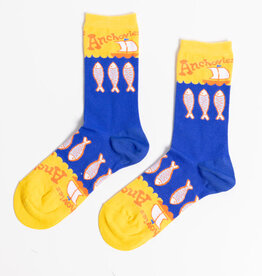 Yellow Owl Workshop Socks - Womens: Anchovies
