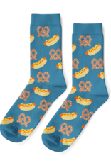 Yellow Owl Workshop Socks - Womens: Hot Dog & Pretzel