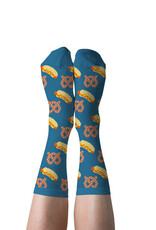 Yellow Owl Workshop Socks - Womens: Hot Dog & Pretzel