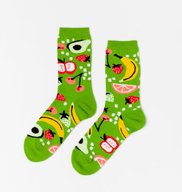 Yellow Owl Workshop Socks - Women's Crew: Fruit