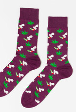 Yellow Owl Workshop Socks - Men's Crew: Weed