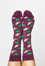 Yellow Owl Workshop Socks - Men's Crew: Weed