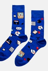 Yellow Owl Workshop Socks - Mens Crew: Computer Nerd