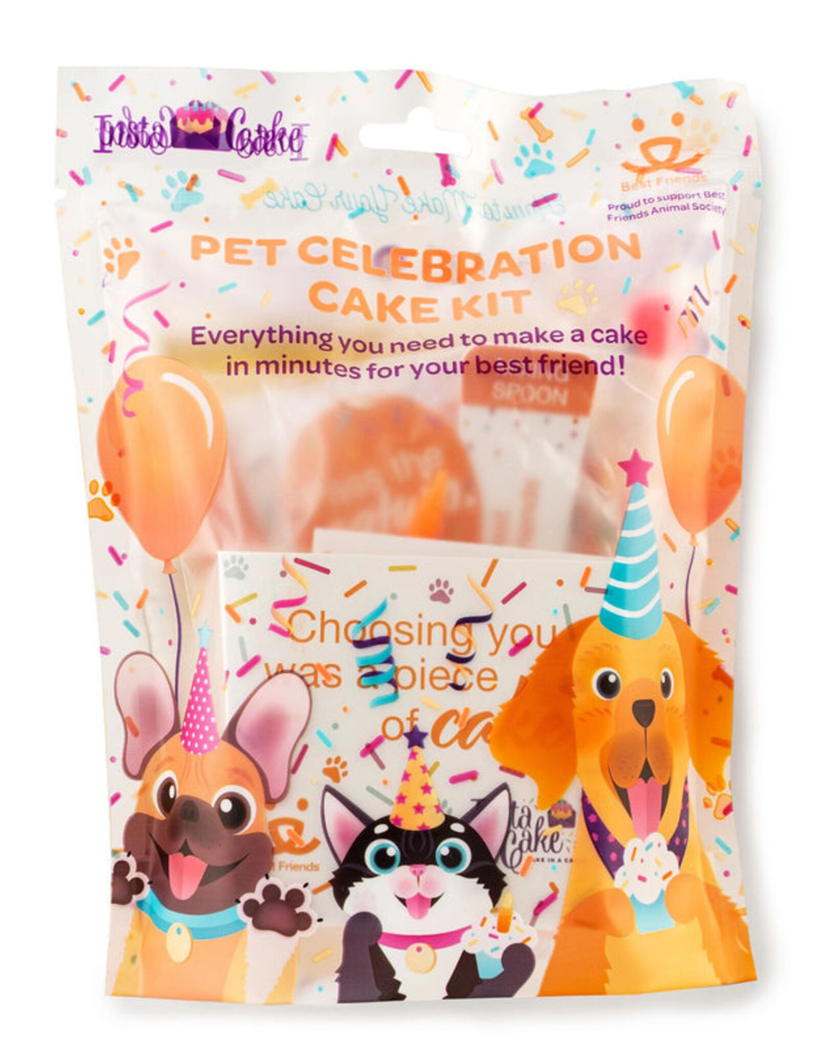 InstaCake Pet Cake Celebration Kit