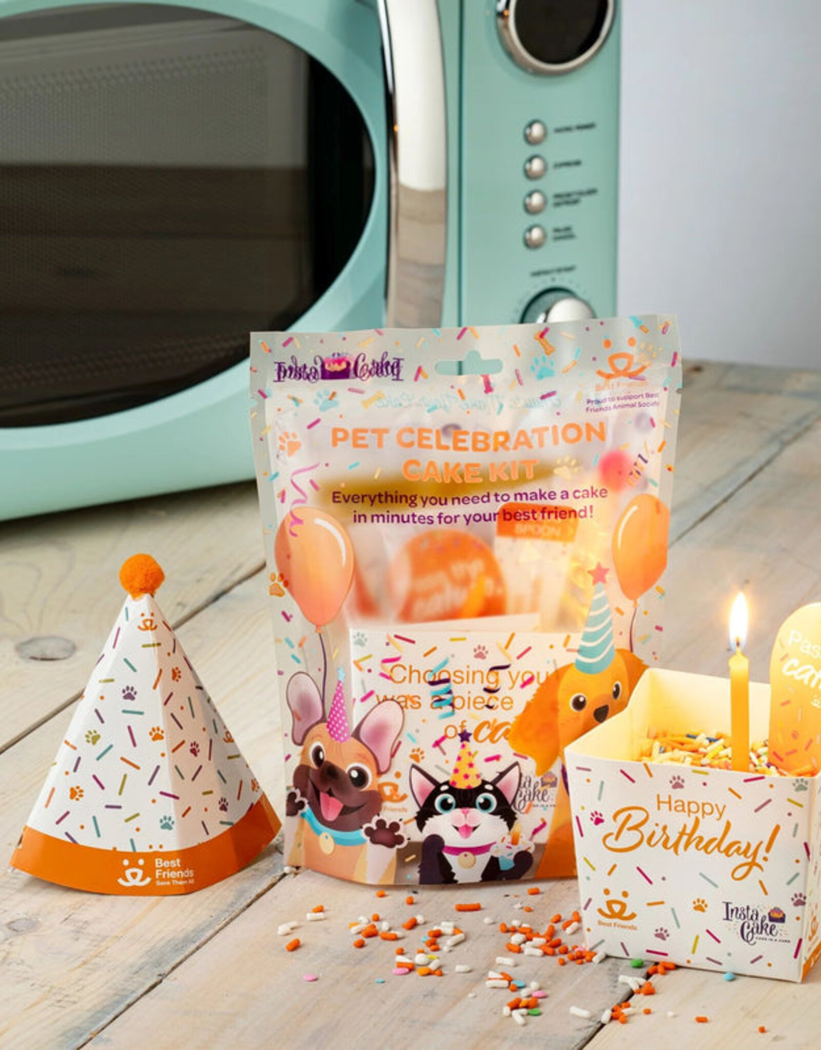 InstaCake Pet Cake Celebration Kit