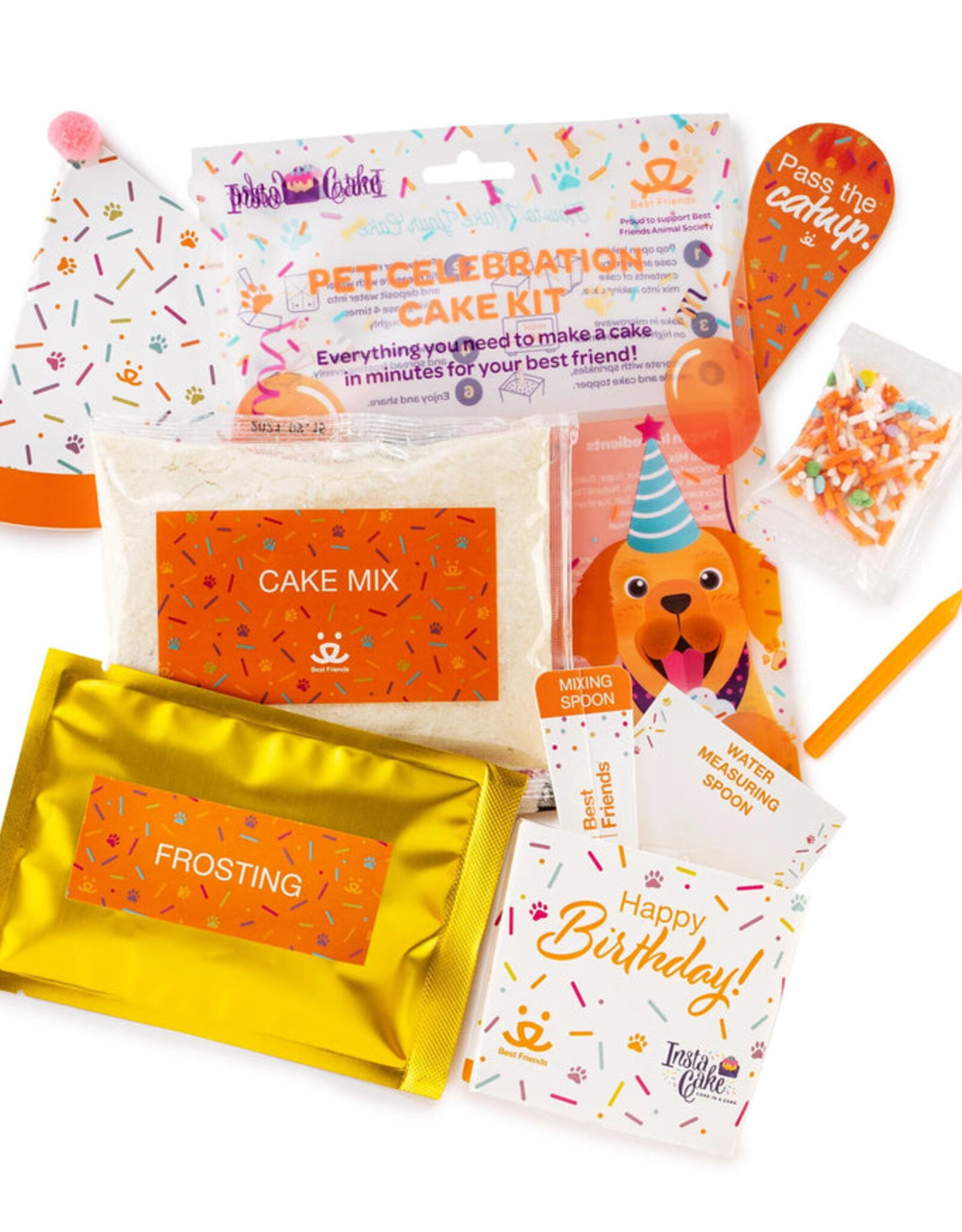 InstaCake Pet Cake Celebration Kit