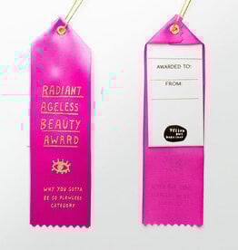 Yellow Owl Workshop Award Ribbon - Radiant Ageless Beauty