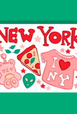 LOLALA Magnet - New York Fun Vibes Pizza