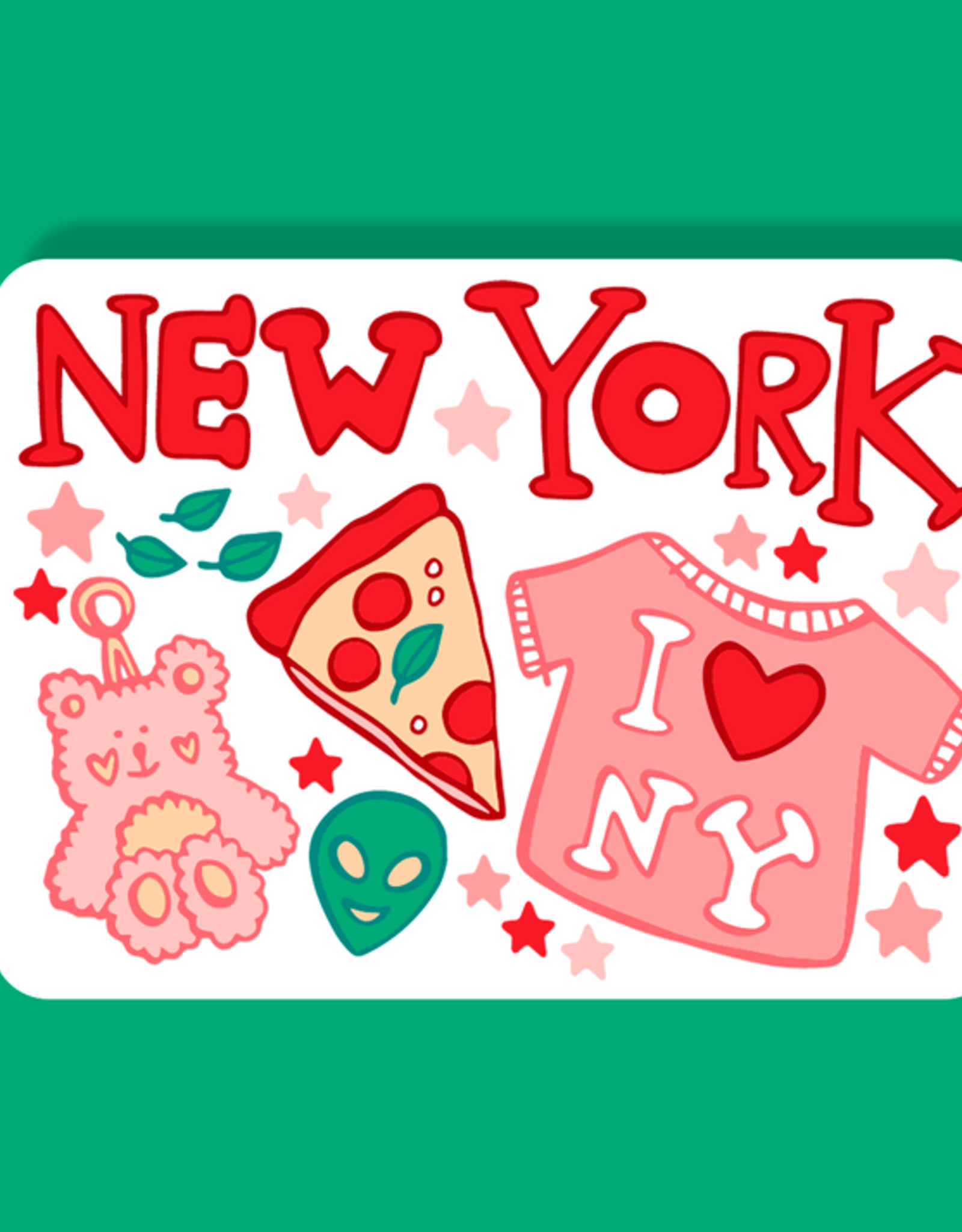 LOLALA Magnet - New York Fun Vibes Pizza