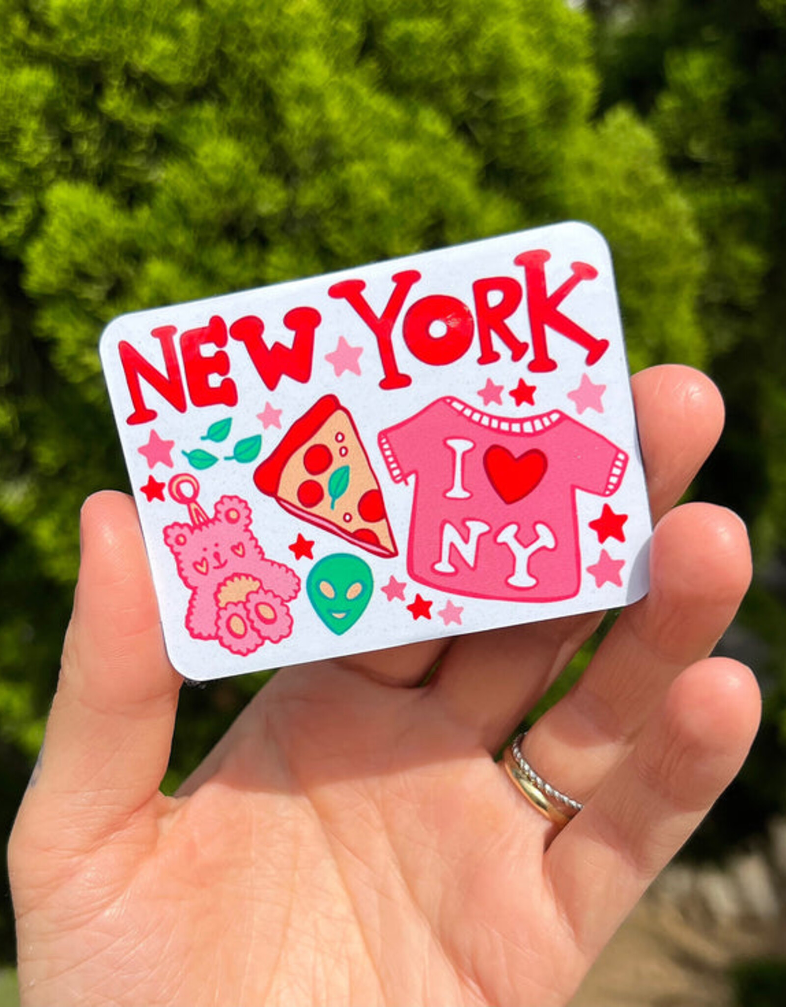 LOLALA Magnet - New York Fun Vibes Pizza