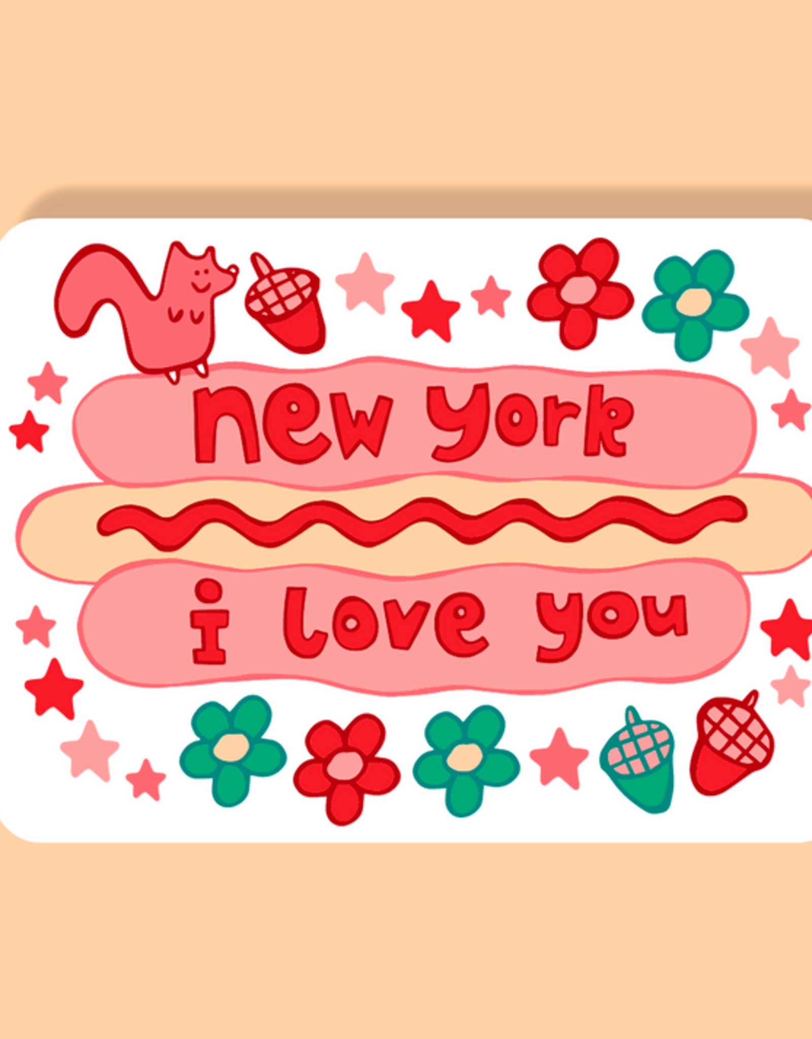 LOLALA Magnet - New York Hot Dog (Pizza)