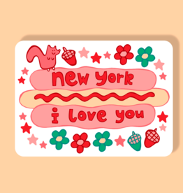 LOLALA Magnet - New York Hot Dog (Pizza)