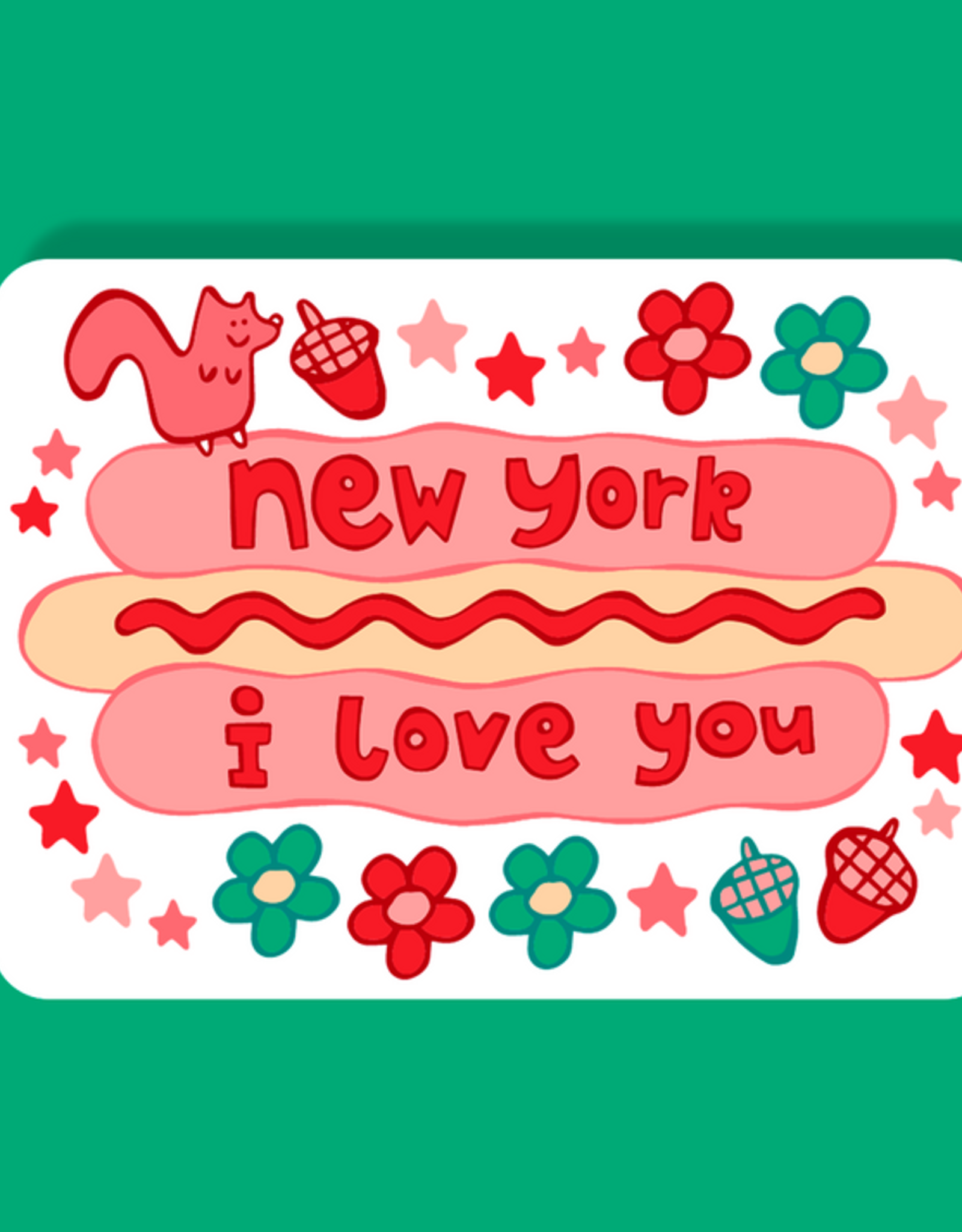 LOLALA Magnet - New York Hot Dog (Pizza)
