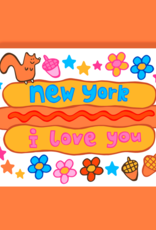 LOLALA Magnet - New York Hot Dog (Confetti)