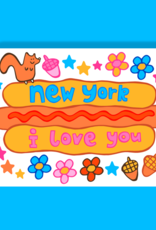 LOLALA Magnet - New York Hot Dog (Confetti)