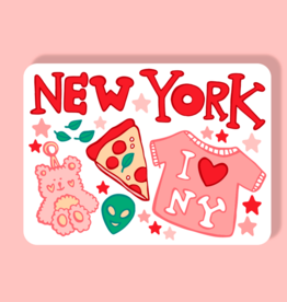 LOLALA Magnet - New York Fun Vibes Pizza