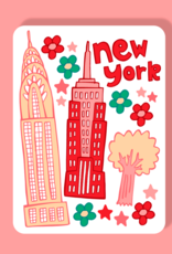 LOLALA Magnet - New York  Skyscrapers (Pizza)
