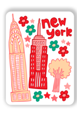 LOLALA Magnet - New York  Skyscrapers (Pizza)