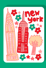 LOLALA Magnet - New York  Skyscrapers (Pizza)