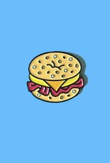 CaraCaraNYC Enamel Pin - Bacon Egg and Cheese (BEC)