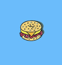 CaraCaraNYC Enamel Pin - Bacon Egg and Cheese (BEC)